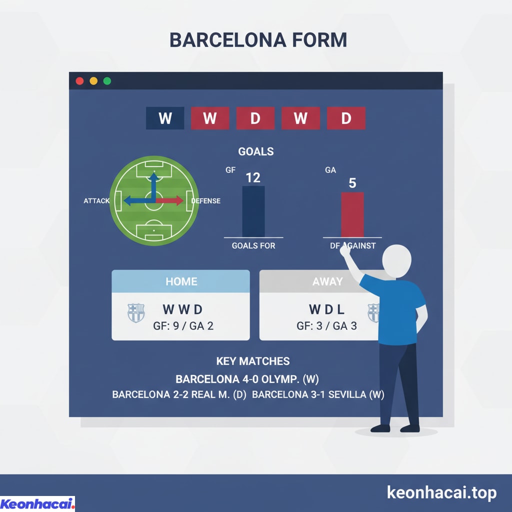 Barcelona rõ ràng là đội cửa trên trong trận đấu này