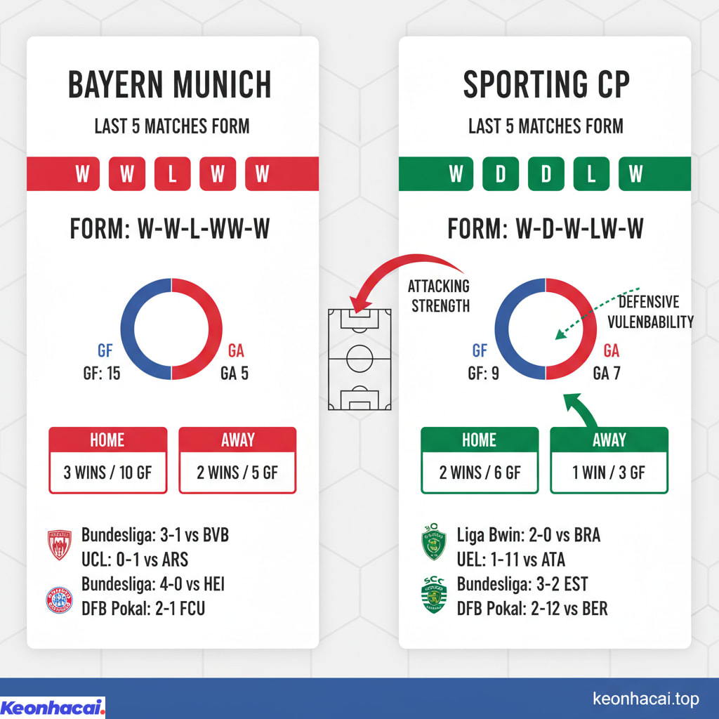 Trận đấu này sẽ là cơ hội để Bayern khẳng định sức mạnh và giành trọn 3 điểm, củng cố vị trí của mình tại Champions League