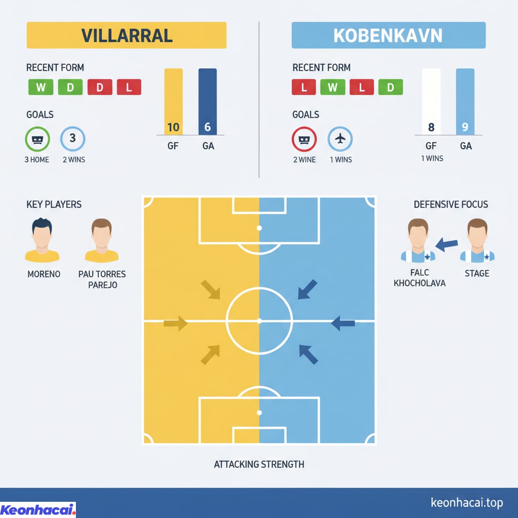 Phân tích trận đấu này sẽ chủ yếu dựa vào phong độ hiện tại, chất lượng đội hình và kinh nghiệm thi đấu ở đấu trường châu Âu của cả hai đội